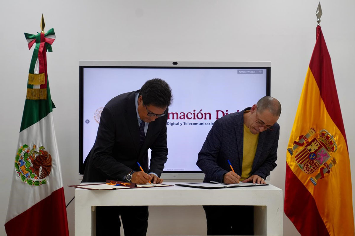 España y México sellan un acuerdo para estrechar la colaboración en IA, conectividad y ciberseguridad